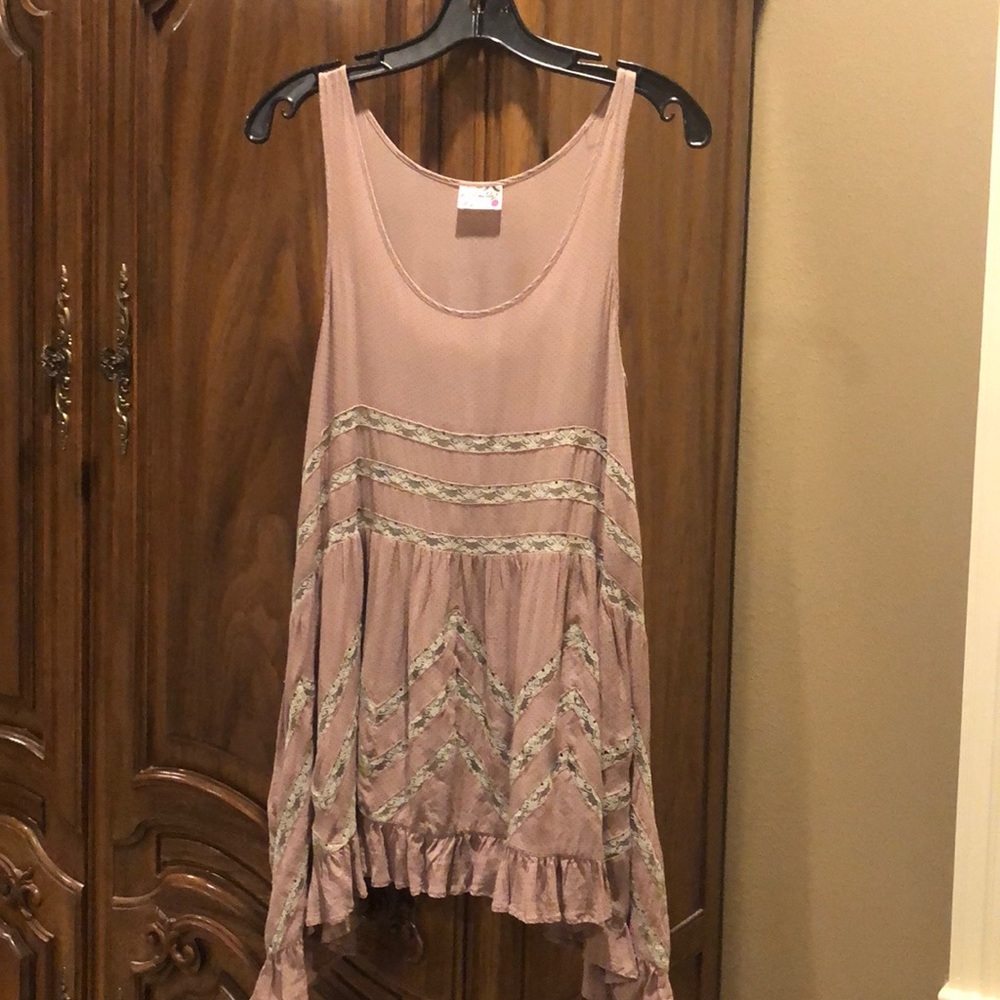 Free People Intimates light purple slip dress.